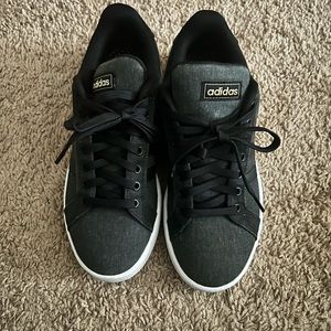 Adidas dark gray cloudform sneakers